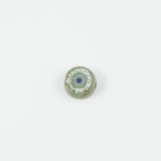 Κεραμικό Μάτι Λαδί Glitter 1.7cm
