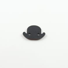 Ξύλινο Καπέλο Μαύρο