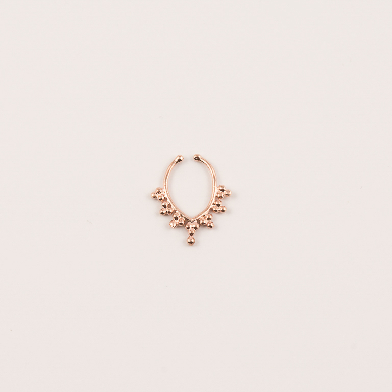 Handropolis Bronze Septum Rose Gold Tiara 1.8cm