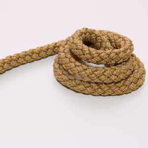 Knitted Cord Gold 12mm 1m
