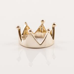 Gold Plated Ring Crown 1.9cm