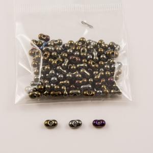 Oval Beads Multicolored (10gr)