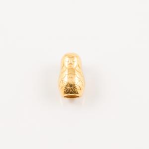 Gold Plated Nesting Doll (2.3x1.4cm)