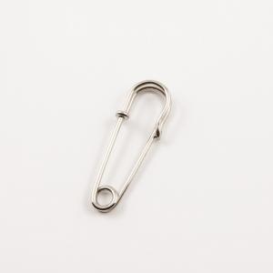 Metal Safety Pin Silver (5.1x1.8cm)