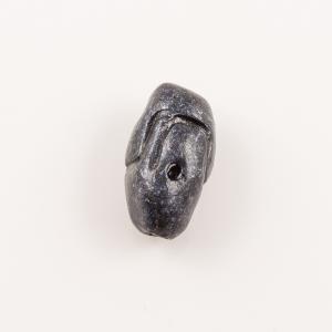 Ceramic Bead Black (2.7x1.6cm)
