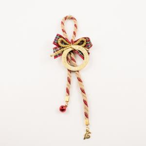 Charm Circle of Wishes Beige/Red