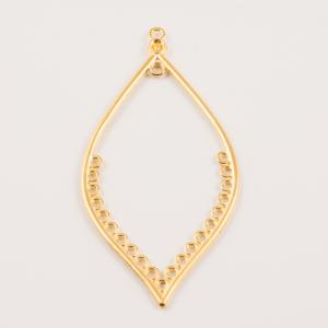 Gold Plated Item Outline (7.3x3.7cm)