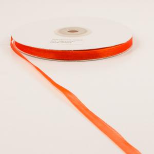 Organza Ribbon Orange (7mm)