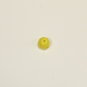 Polygonal Bead Yellow(6mm)