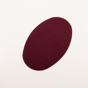 Fusible Patch Burgundy