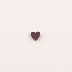 Hematite Heart Bronze 6mm