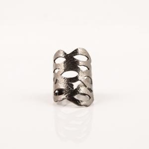 Ring Forged Perforated Black Nickel