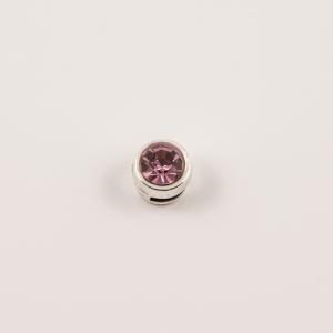 Silver Item Bezel Pink (1cm)