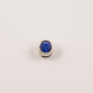 Silver Item Bezel Blue (1cm)