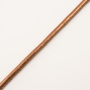Leatherette Cord Brown 7mm
