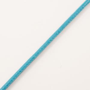 Leatherette Cord Turquoise 7mm