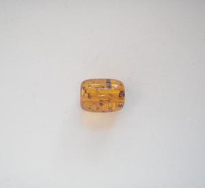 Χάντρα Ακρυλική Κίτρινη (1.5x1cm)
