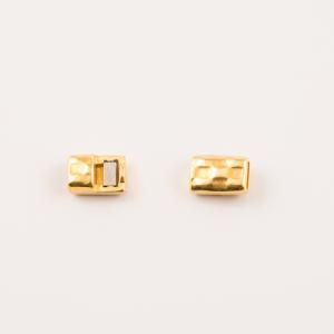 Gold Plated Clasp Forged 1.7x0.8cm