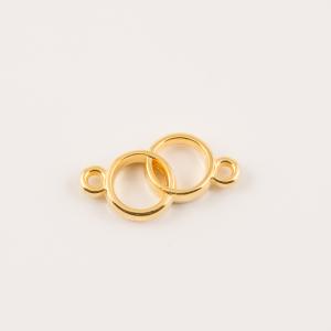 Gold Plated Item "Hoops" (2.6x1.4cm)