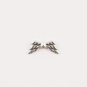 Angel Wings Silver (1.9x0.8cm)