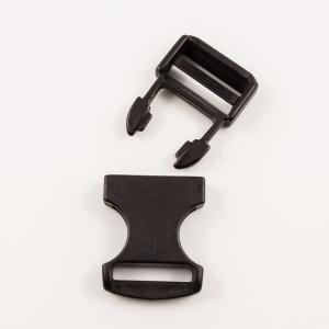Plastic Clip Black (6.1x3.3cm)