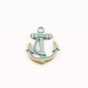 Bronze Anchor Oxidized 2.3x2cm