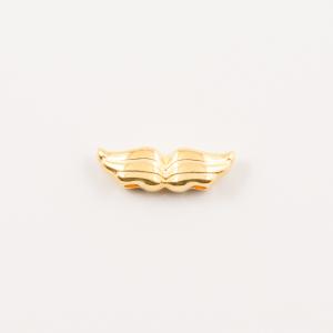 Gold Plated Angel Wings (2x0.6cm)