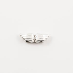 Metal Angel Wings Silver (2x0.6cm)