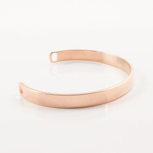 Metal Handcuff Pink Gold (6.9x5cm)