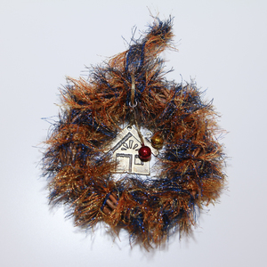 Wreath Charm Fur (12cm)