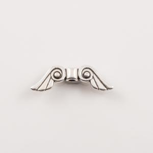 Metal Wings Silver (2.8x1cm)