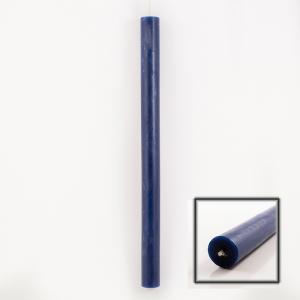 Λαμπάδα Μπλε Σκούρο Στρογγυλή 2x30cm