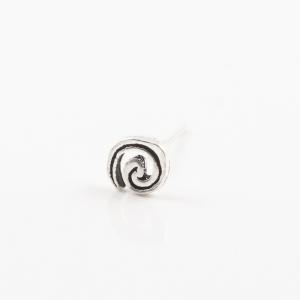 Nose Earring Silver 925 "Snail"