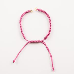 Makrame Bracelet Base Pink