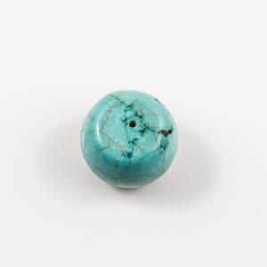 Turquoise Stone Flat Marble (2.1x1.7cm)