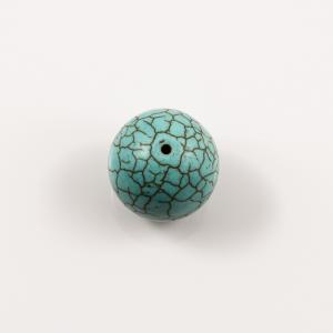 Turquoise Stone Marble Cracks (1.9cm)