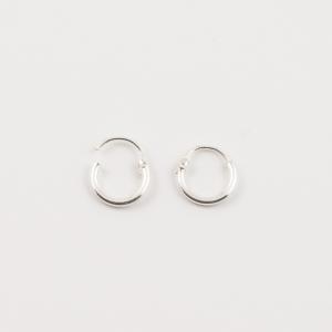 Earrings Silver 925 Hoop (7mm)