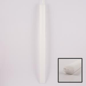 Candle White Oval 34x2cm