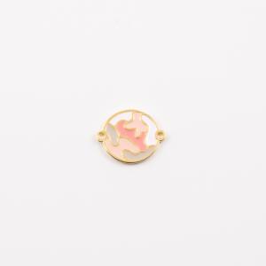 Gold Plated Item Multicolored 2x1.6cm
