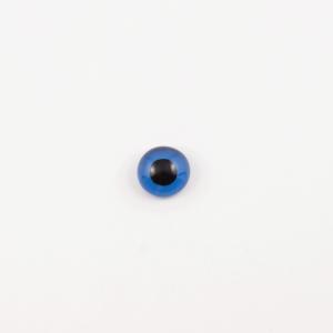 Γυάλινο Μάτι Μπλε (6mm)
