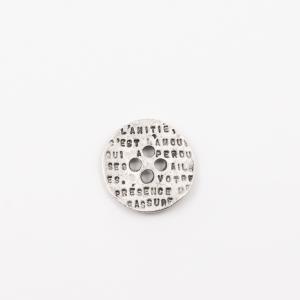Metal Button Silver (1.8cm)