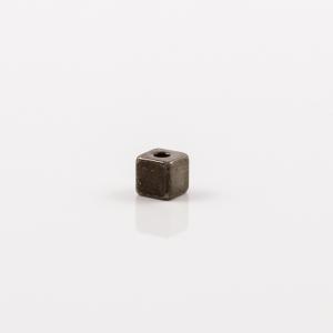 Μεταλλικός Κύβος Black Nickel (4mm)