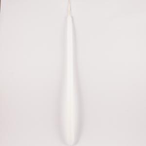 Λαμπάδα Λευκή 40cm