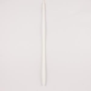 Thin Easter Candle White (35cm)