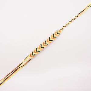 Bracelet Ethnik Arrow Yellow-Pink