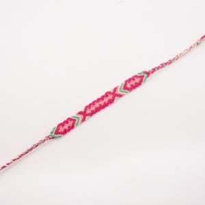 Βραχιόλι Ethnik Φούξια-Βεραμάν