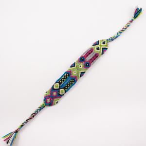 Βραχιόλι Ethnik Μπλε-Λαχανί