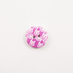 Wooden Button Bicycles Lilac