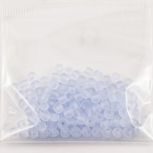 Beads Round Light Blue Opal (10gr)