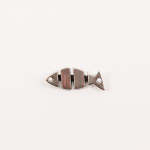 Metal Fish Silver (3x1.2cm)